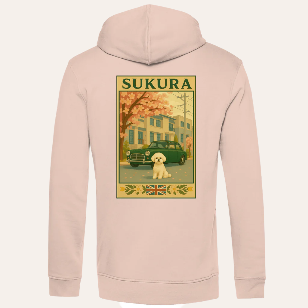 Heren Premium Bio Hoodie Bichon Classic