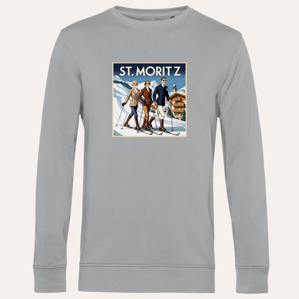 Heren Bio Sweatshirt – St. Moritz