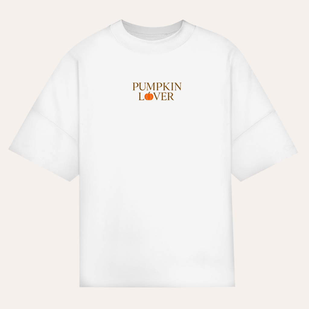 Pumpkin Lover Oversized T-Shirt – Bio Katoen