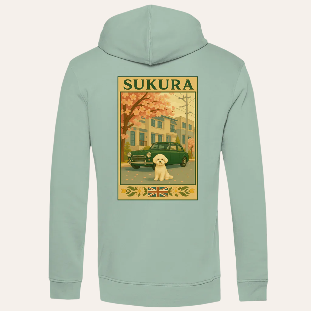 Heren Premium Bio Hoodie Bichon Classic