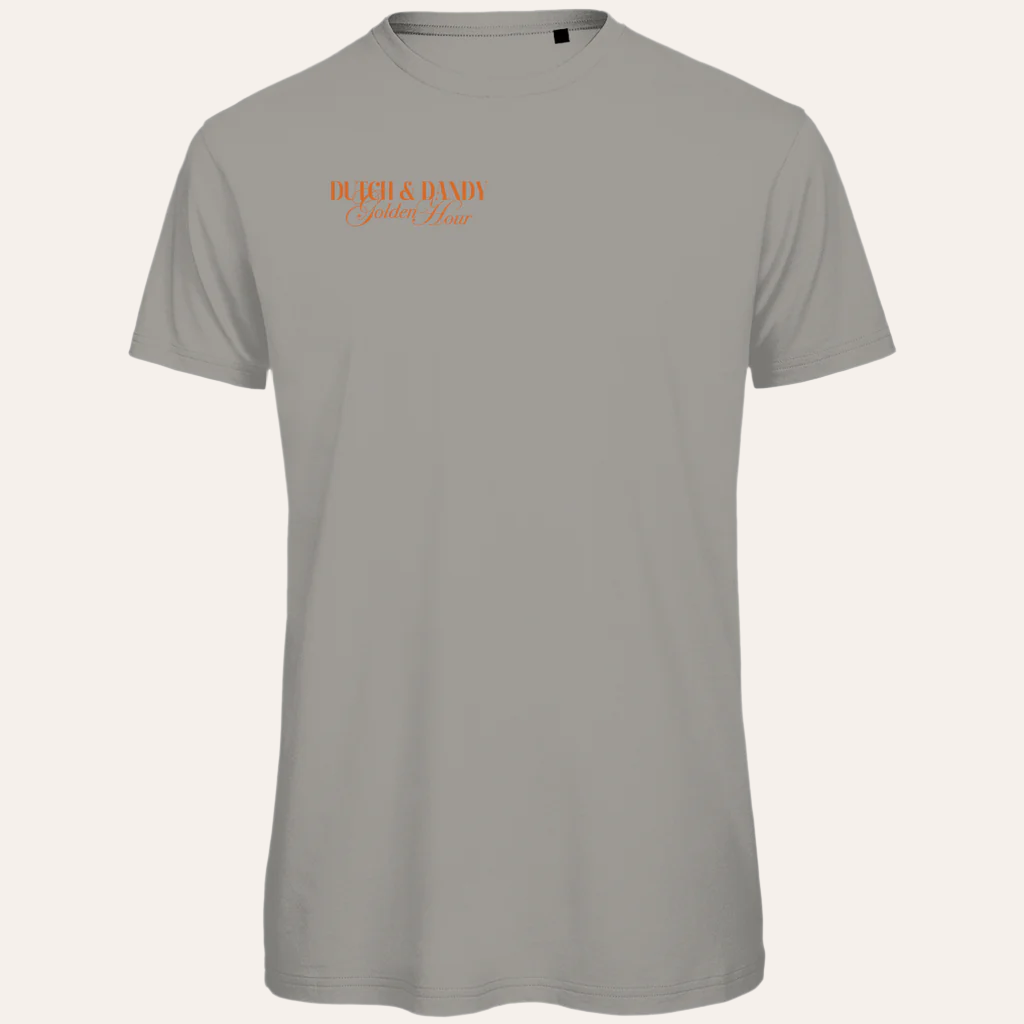 Heren Bio T-shirt – zomers en stijlvol met Lake Como vibes.