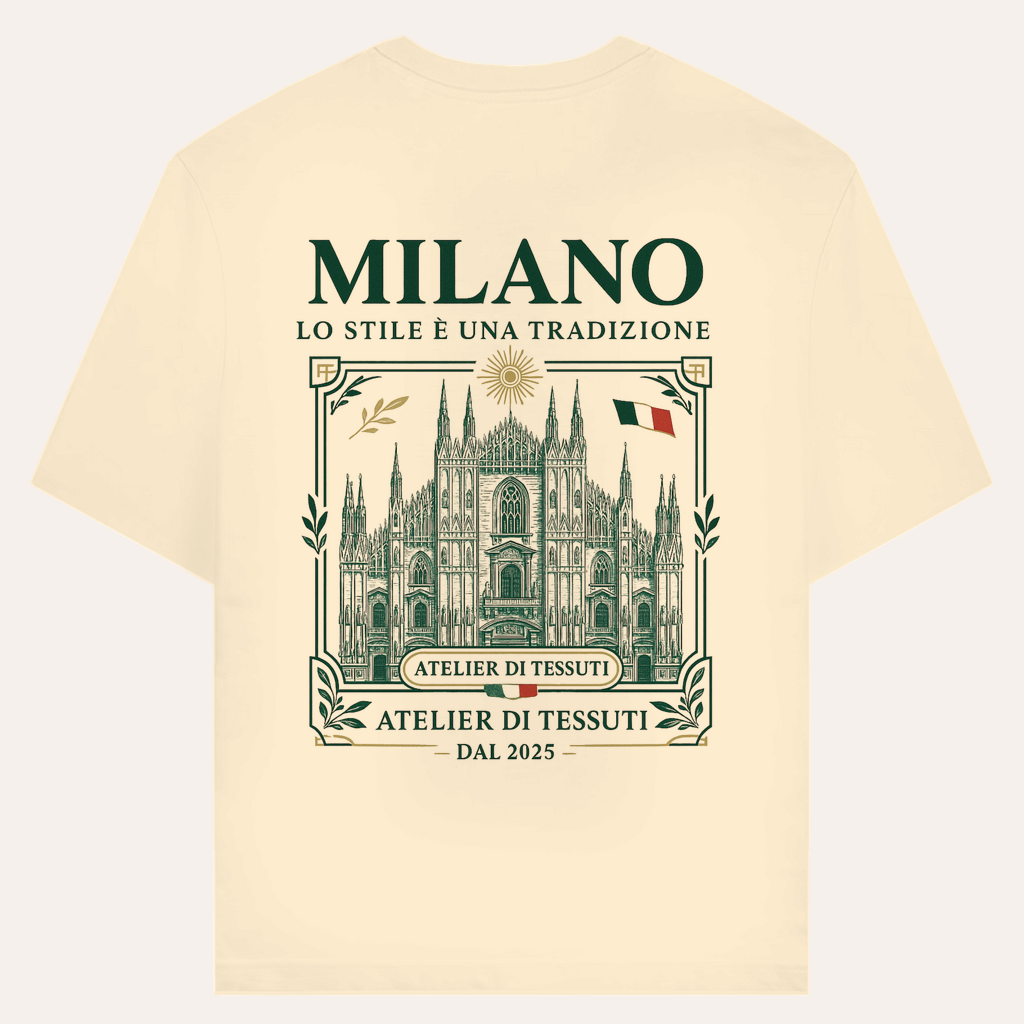 Milano Biologisch katoen T-shirt