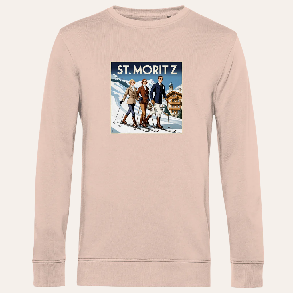 Heren Bio Sweatshirt – St. Moritz