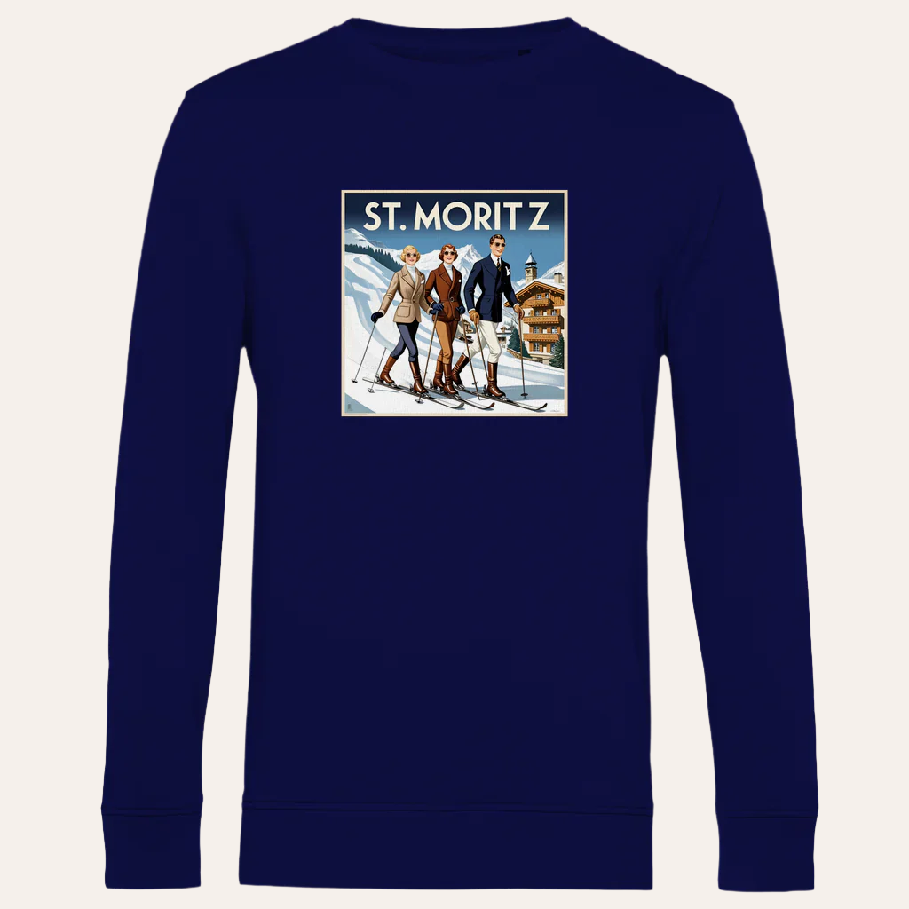 Heren Bio Sweatshirt – St. Moritz