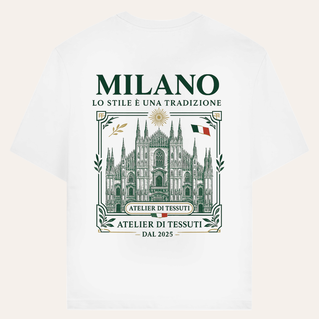 Milano Biologisch katoen T-shirt