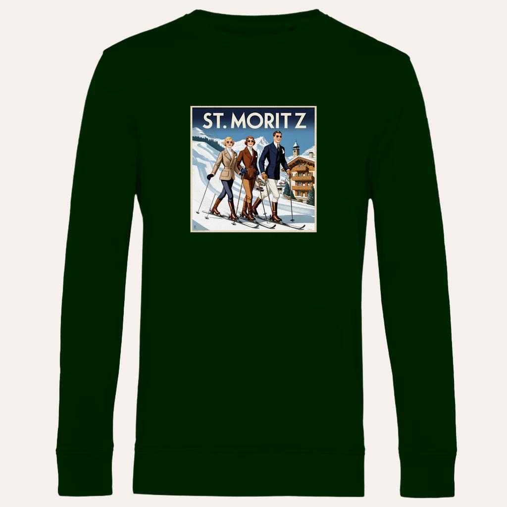 Heren Bio Sweatshirt – St. Moritz
