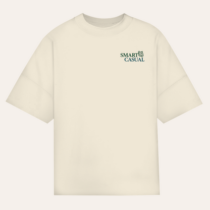 Smart Casual oversized T-shirt – Tiger Emblem