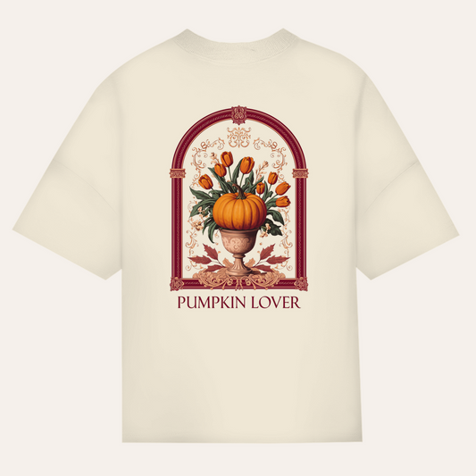 Pumpkin Lover Oversized T-Shirt – Bio Katoen