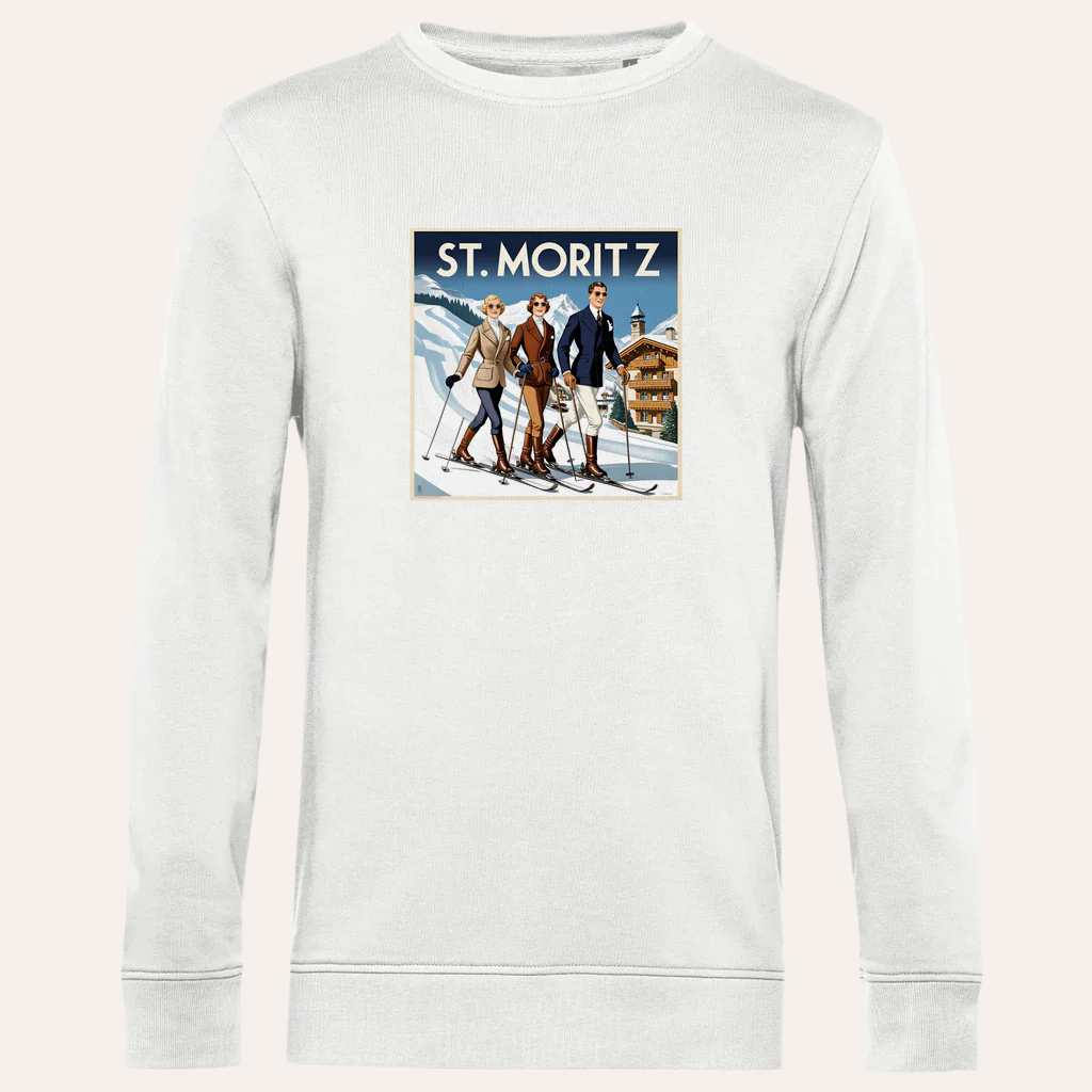Heren Bio Sweatshirt – St. Moritz