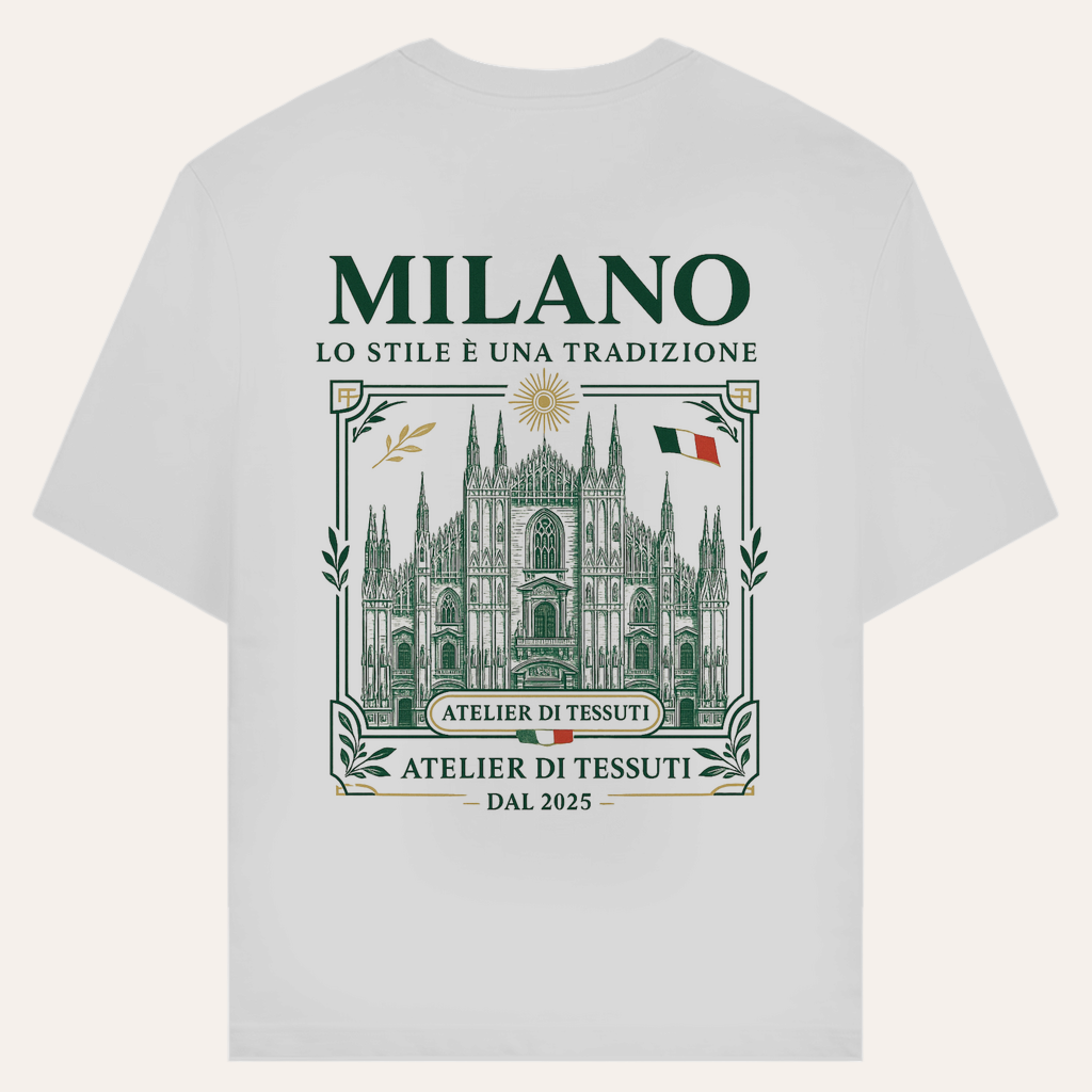 Milano Biologisch katoen T-shirt