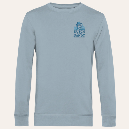 Heren Premium Bio Sweatshirt Picasso blue