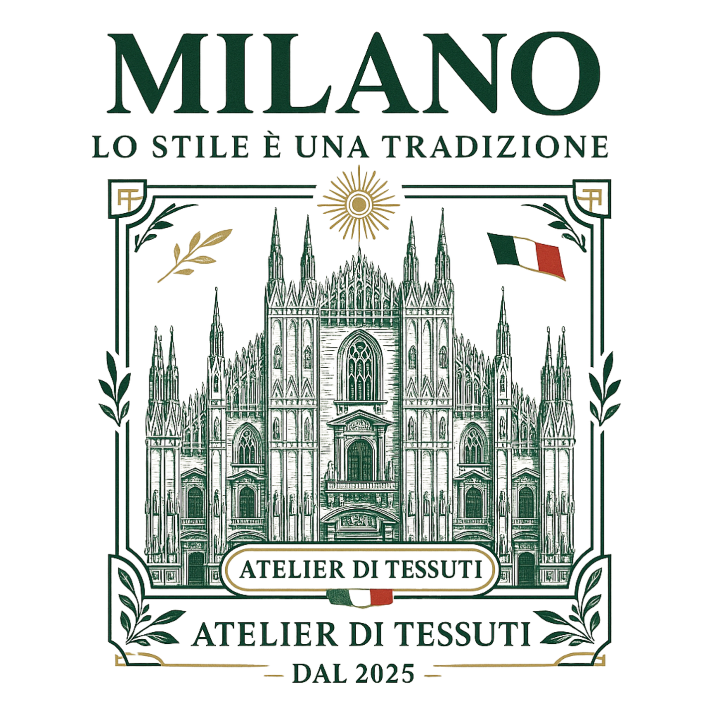 Milano Biologisch katoen T-shirt