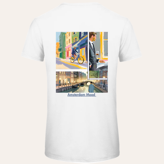 Heren Bio T-shirt – Amsterdam Mood