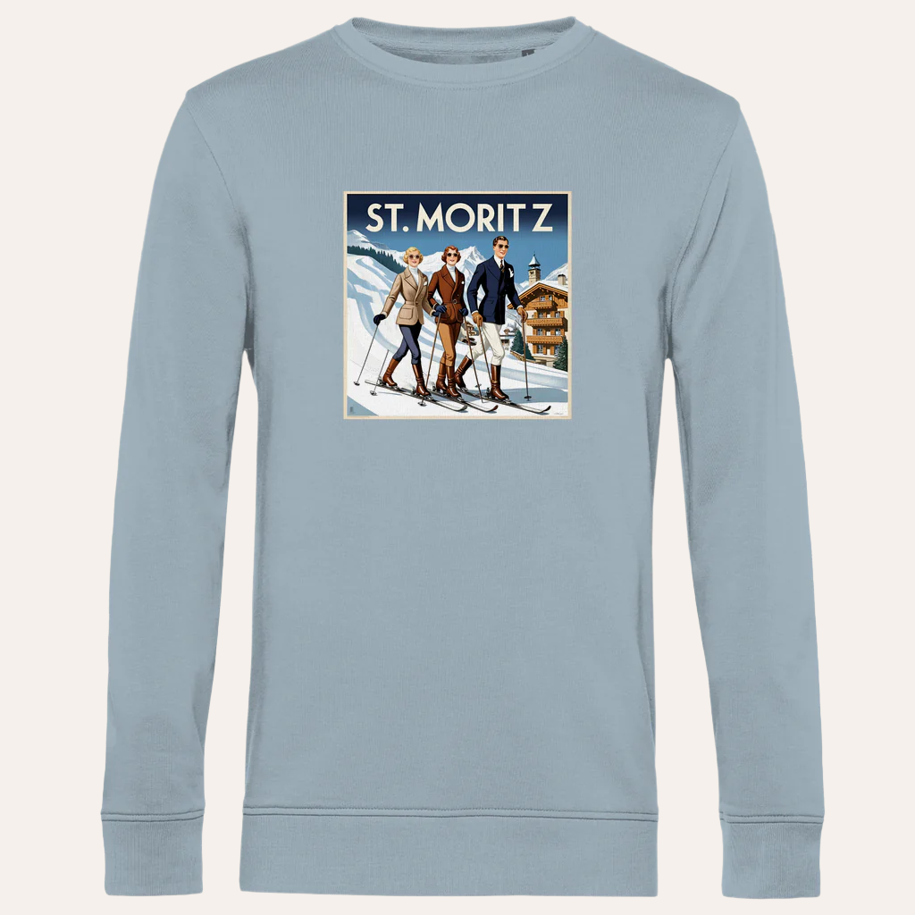 Heren Bio Sweatshirt – St. Moritz
